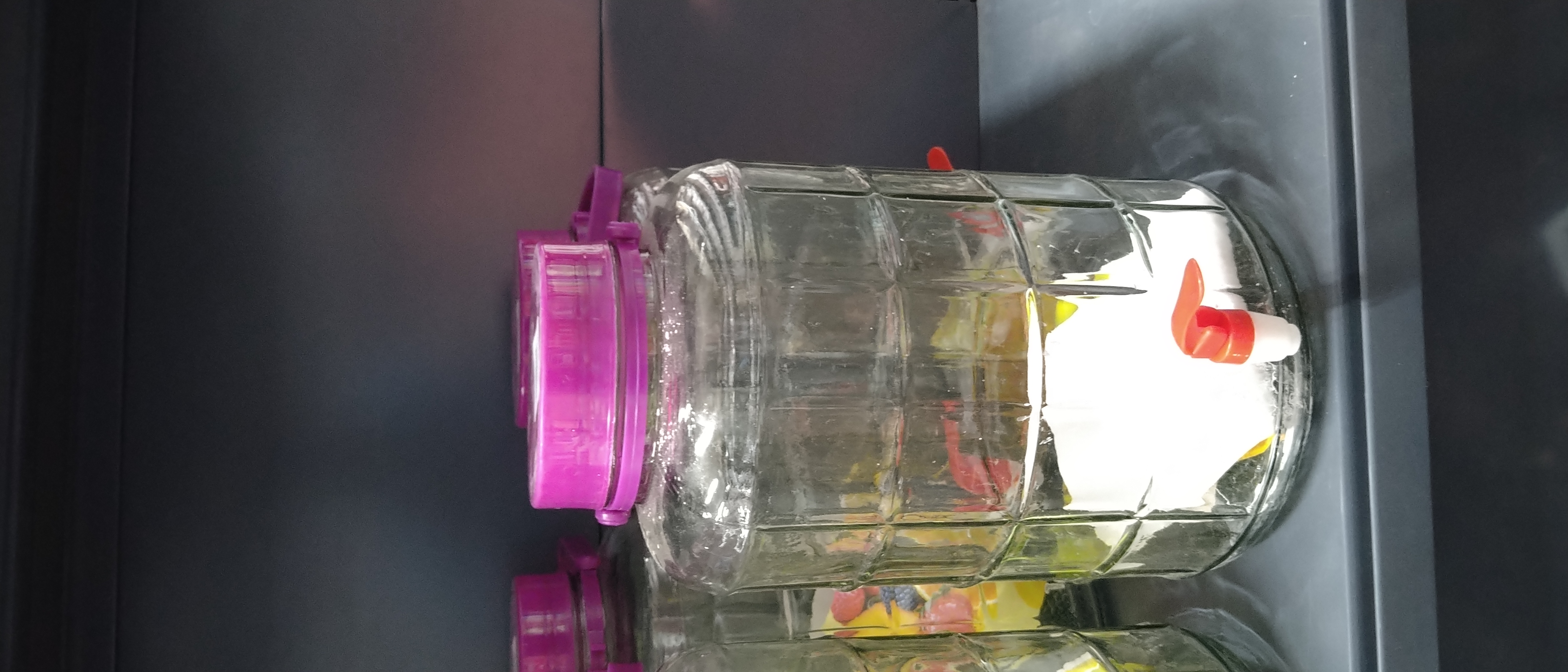 8L Square Top jar