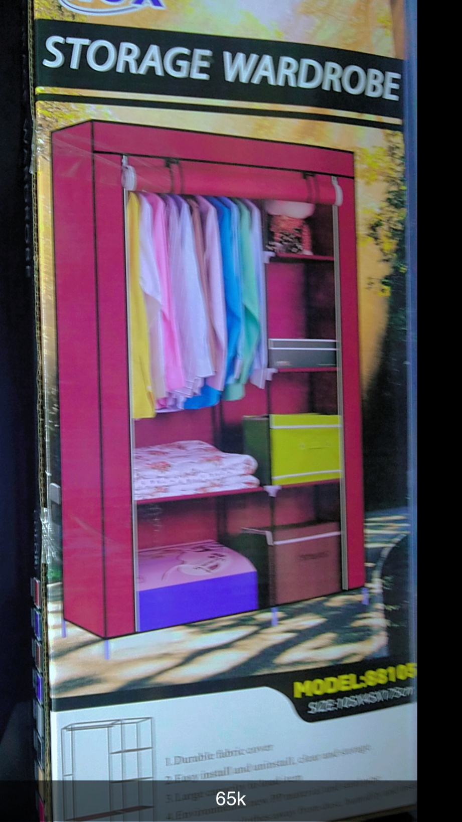 Storage wardrobe