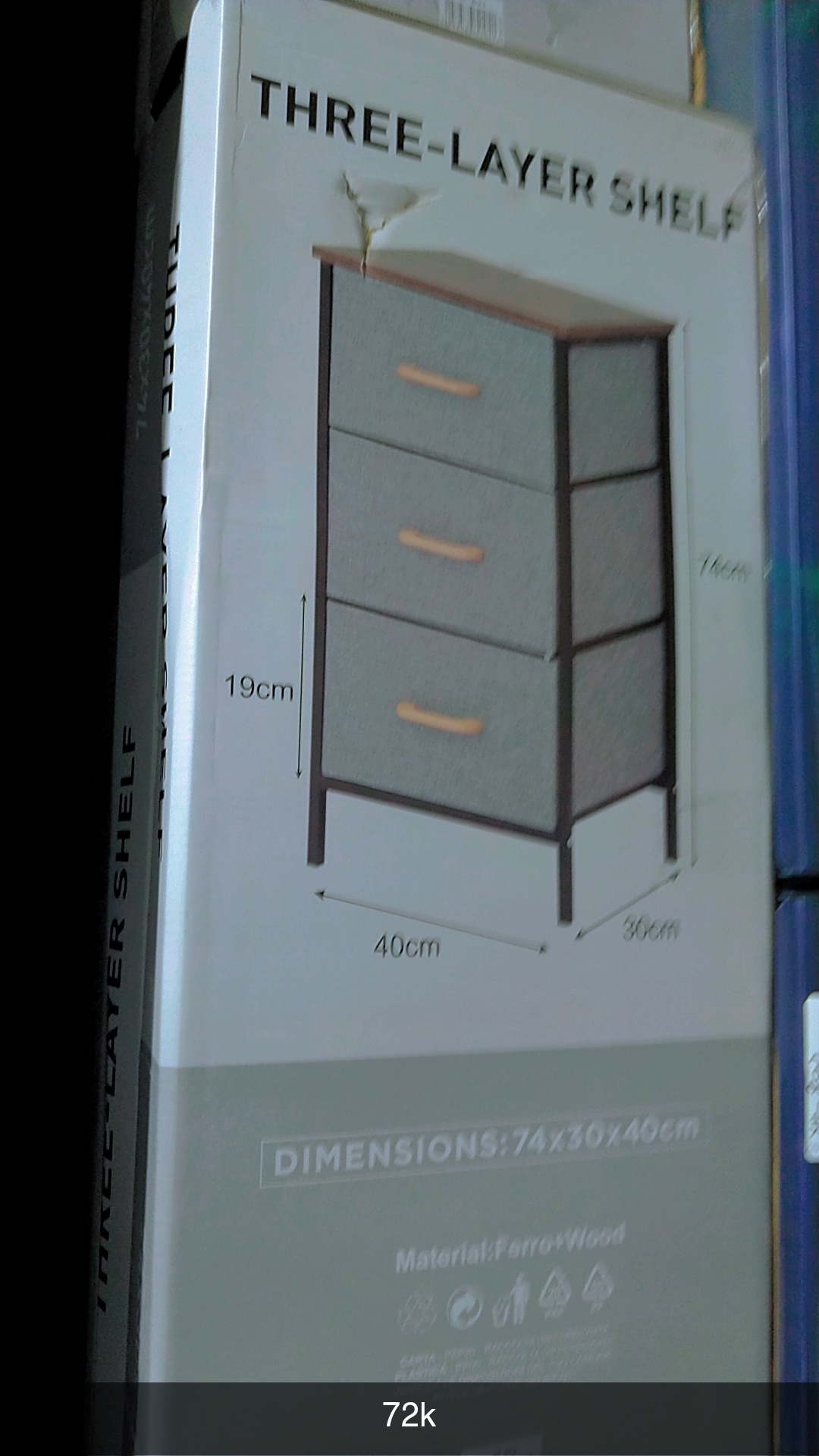 Three Layer Shelf